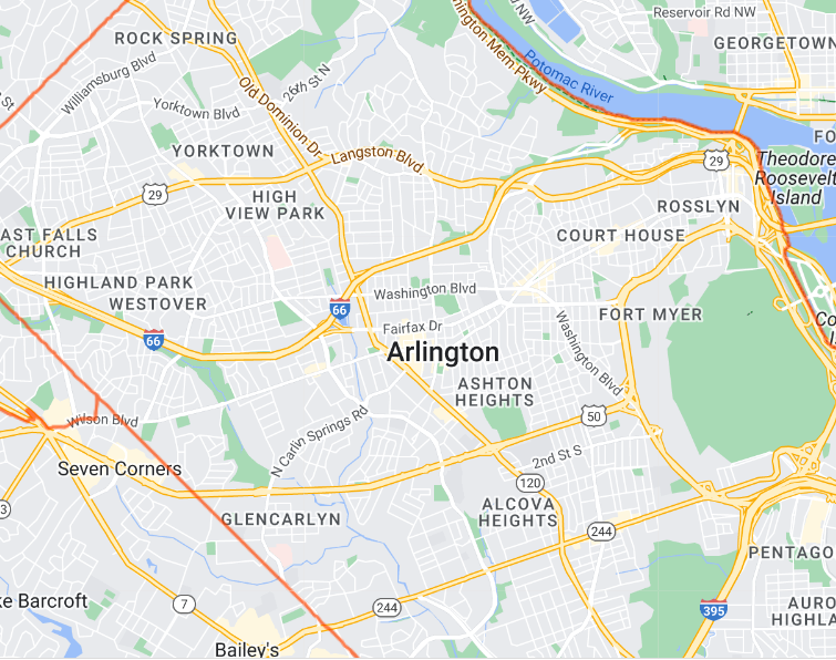 Arlington for Map